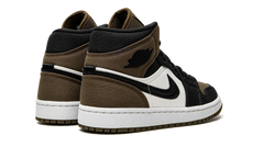 AIR JORDAN 1 MID SE WMNS "Olive Toe" DV0427 301