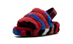 Fluff Yeah Slide WMNS "Cali Collage Red" 1118164 RED