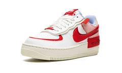 AIR FORCE 1 LO SHADO MNS WMNS "Red Cracked Leather" CI0919 108