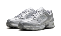 530 "Silver Metallic Raincloud Polka Dots" U530HFZ