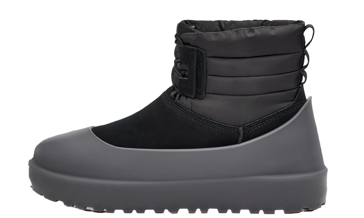 Classic Mini Lace Up Weather WMNS "Grey/Black" 1120849 BLK