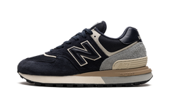574 Legacy "Navy / Angora" U574LGBN