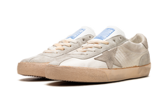 SSTAR 2 NYLON UPPER HF TONGUE SUEDE HEEL AND SPUR "WHITE ICE TAUPE" GWF00607.F005683.11638