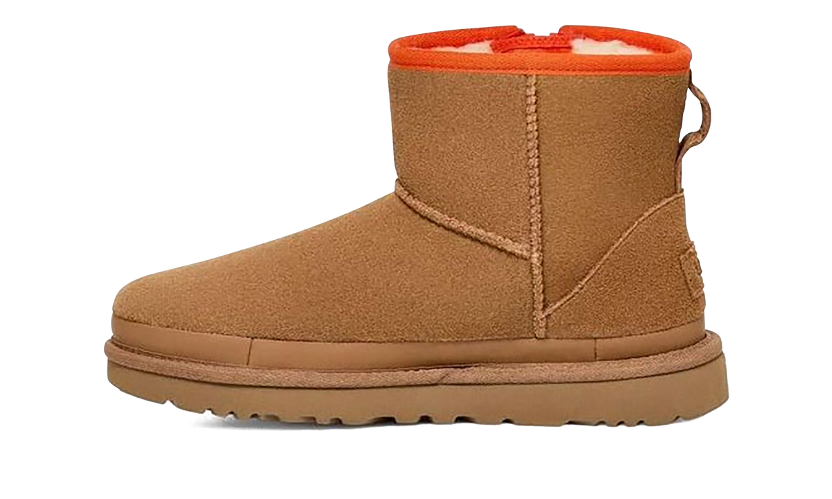 Classic Mini Zipper Tape Logo WMNS "Chestnut" 1144034 CHE