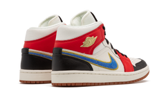 AIR JORDAN 1 MID SE WMNS "Let(Her)Man" DC1426 100