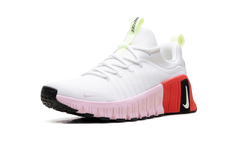 Free Metcon 6 WMNS "White Barely Volt Bright Crimson Pink Foam" IB4526 100