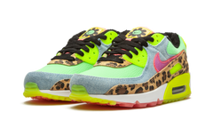 W Air Max 90 LX "Denim Leopard Print" CW3499 300
