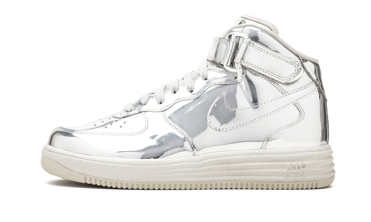 Lunar Force 1 Mid SP "Liquid Silver"
