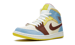 Air Jordan 1 Mid SE "Maison Chateau Rouge Fearless" CU2803 200