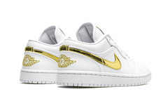 AIR JORDAN 1 Low SE WMNS "White Metallic Gold" CZ4776 100