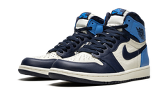 Air Jordan 1 Retro High OG "Obsidian/University Blue" 555088 140