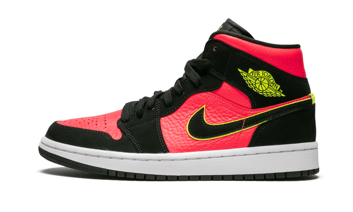 AIR JORDAN 1 MID WMNS "Hot Punch / Volt" BQ6472 006