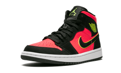 AIR JORDAN 1 MID WMNS "Hot Punch / Volt" BQ6472 006