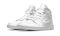AIR JORDAN 1 MID WMNS "Quilted White" DB6078 100