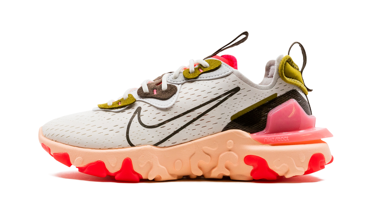 REACT VISION MNS WMNS "Summit White / Siren Red" CI7523 102