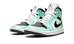 AIR JORDAN 1 MID WMNS "Aqua Black" BQ6472 300