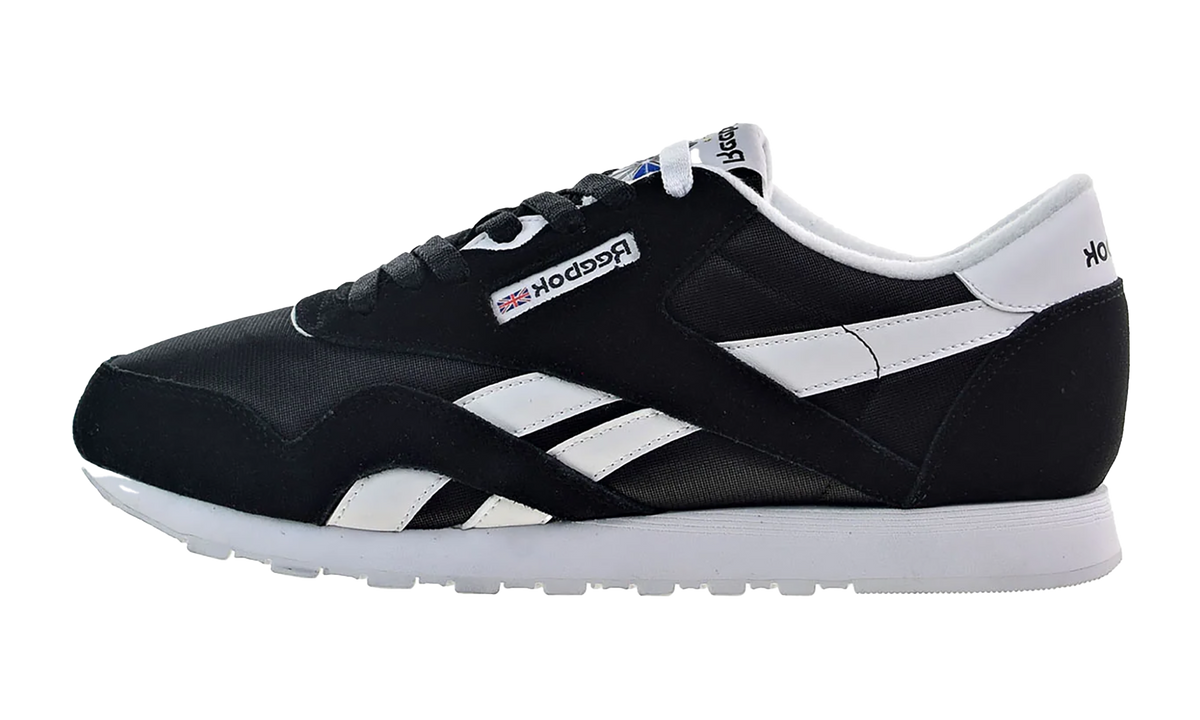 Classic Leather Nylon WMNS "Black-White" 6606