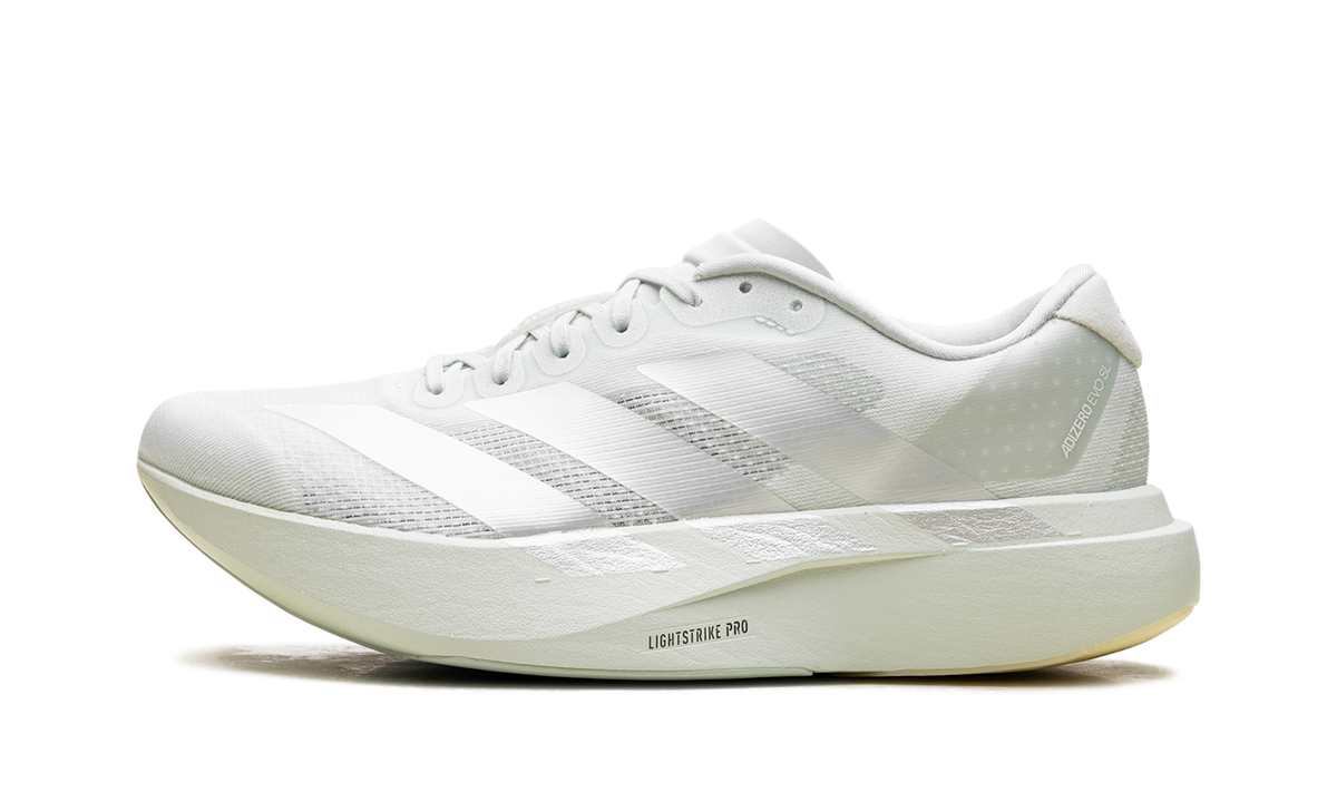 Adizero Evo SL Wmns "Metallic Silver / Crystal Jade" JR5840