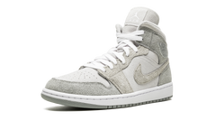 AIR JORDAN 1 MID SE WMNS "Grey Fleece" DO7139 002