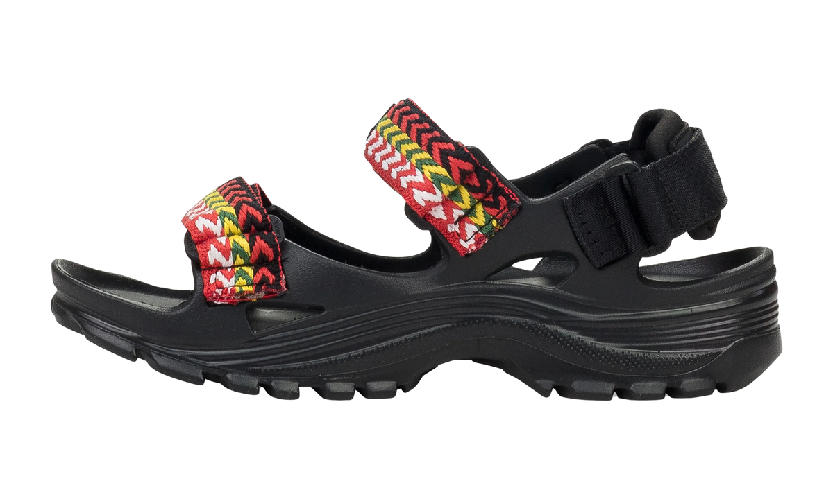 WAVE SANDALES CURB LANVIN X SUICOKE "Noir" FW SASS0N EVAT A23 10