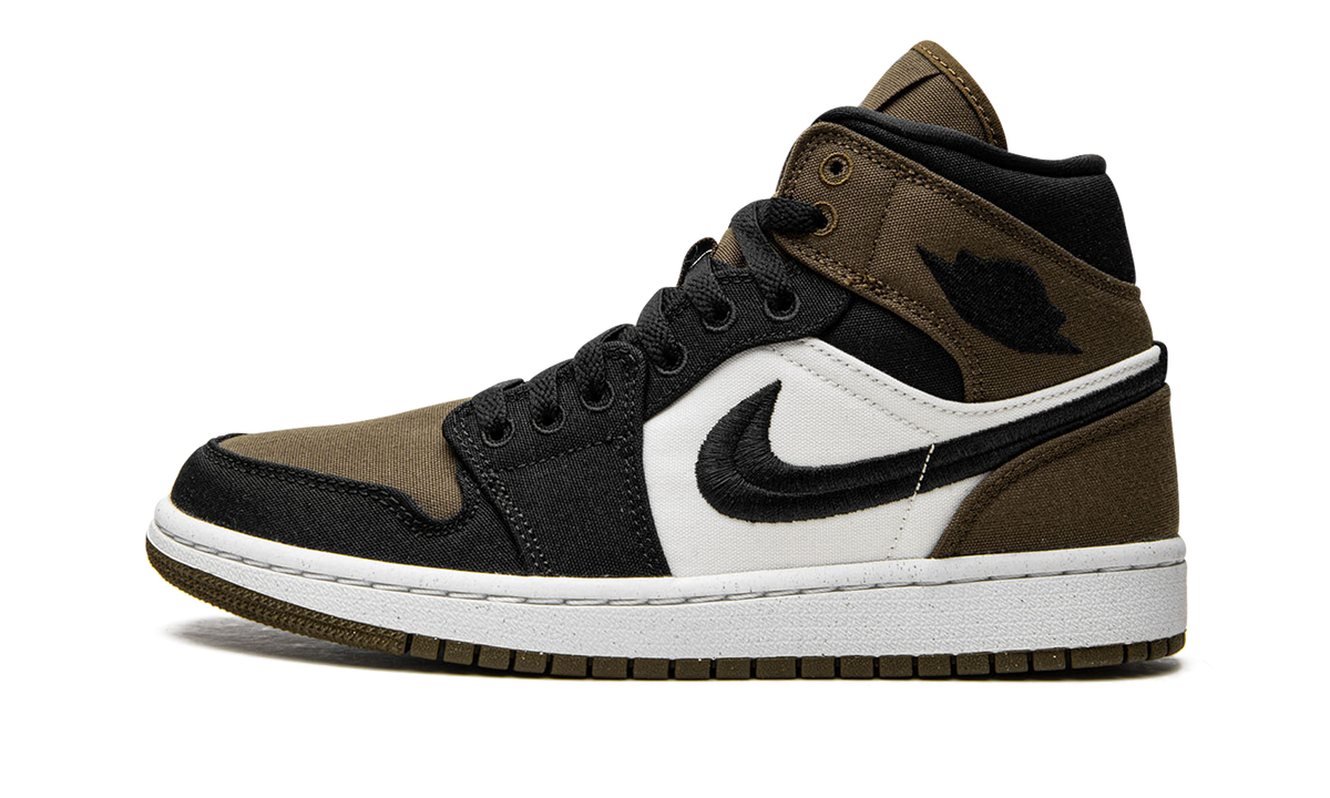 AIR JORDAN 1 MID SE WMNS "Olive Toe" DV0427 301