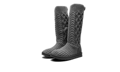 Classic Cardi Cabled Knit Boot WMNS "Grey" 1146010 GREY