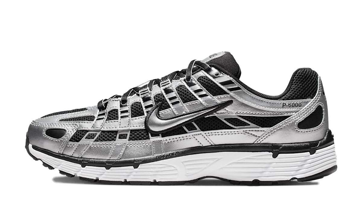 P-6000 Womens "Metallic Silver Black'" BV1021-013