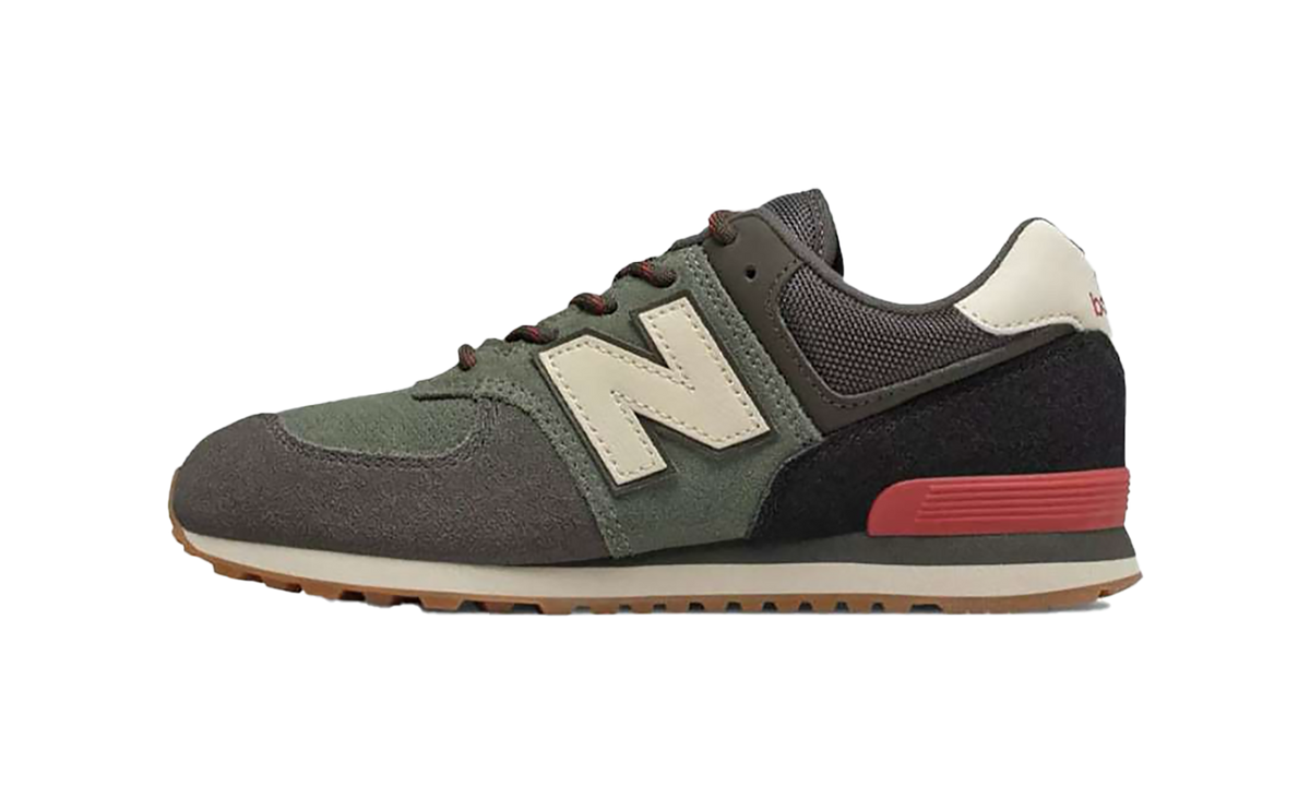 574 "Camo Green Team Red" GC574JHR