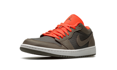 AIR JORDAN 1 LO SE WMNS "Black / Olive/ Bright Crimson" DQ6076 002