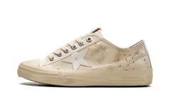 V-STAR 2 CANVAS UPPER LEATHER STAR "MILK WHITE"