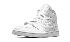 AIR JORDAN 1 MID WMNS "Quilted White" DB6078 100