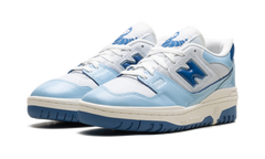 550 "Patent - White / Powder Blue" BB550YKE
