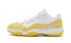 AIR JORDAN 11 LOW WMNS "Yellow Snakeskin" AH7860 107