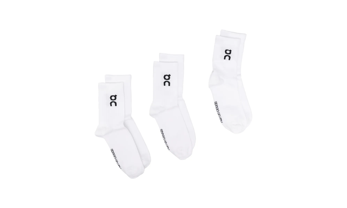 Logo Sock High 3P "White" 2UF10310069