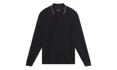 Courtside Long-T Polo "Black" 1MF30500553