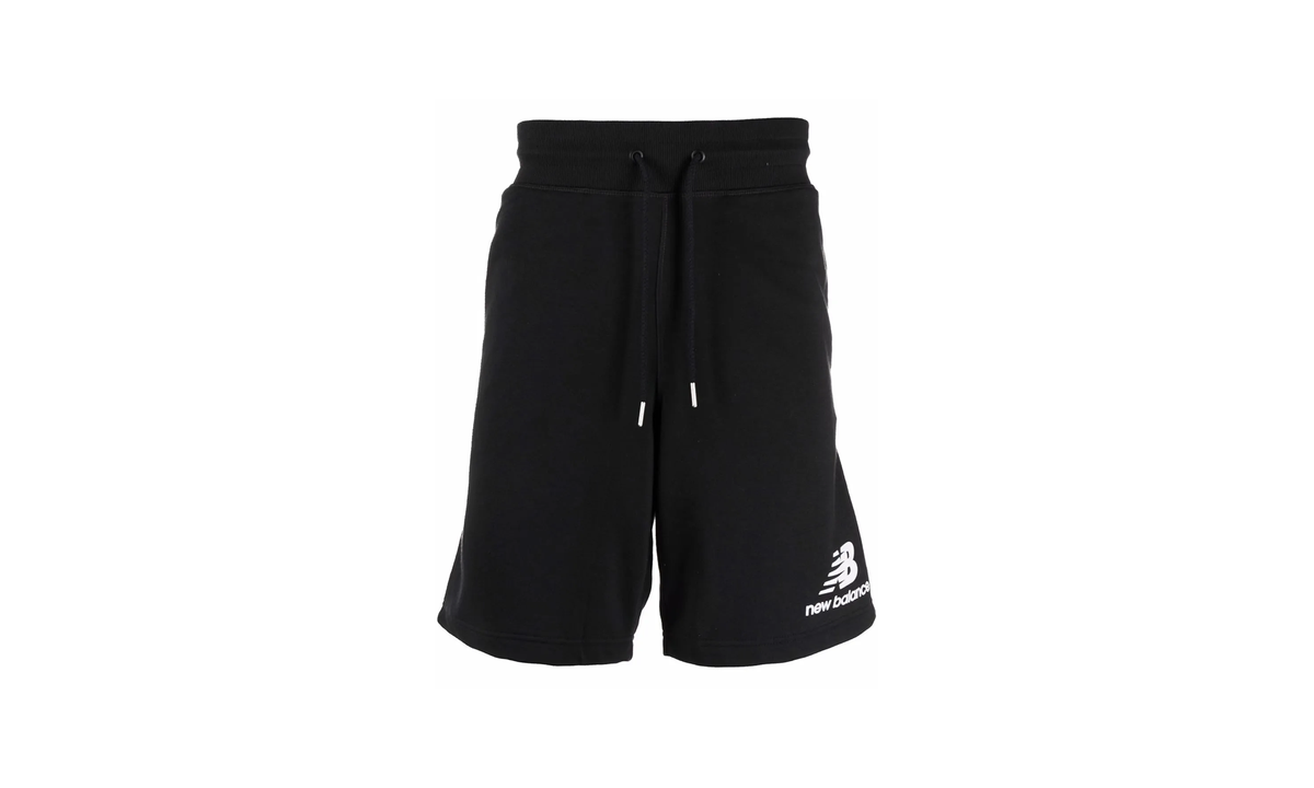 Essentials Stacked Logo Short "Black" MS03558 BLACK