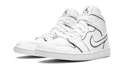 AIR JORDAN 1 MID WMNS "Iridescent Outline" CK6587 100