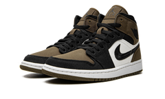 AIR JORDAN 1 MID SE WMNS "Olive Toe" DV0427 301