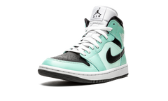 AIR JORDAN 1 MID WMNS "Aqua Black" BQ6472 300