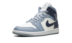 AIR JORDAN 1 MID WMNS "Two-Tone Blue" BQ6472 140