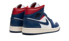 AIR JORDAN 1 MID WMNS "Blue / Red" BQ6472 146