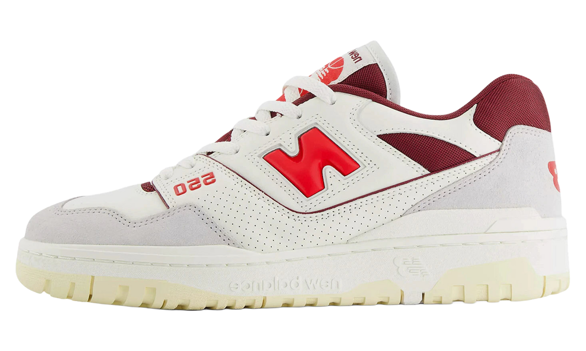 New Balance 550 "Sea Salt / True Red" BB550EMR