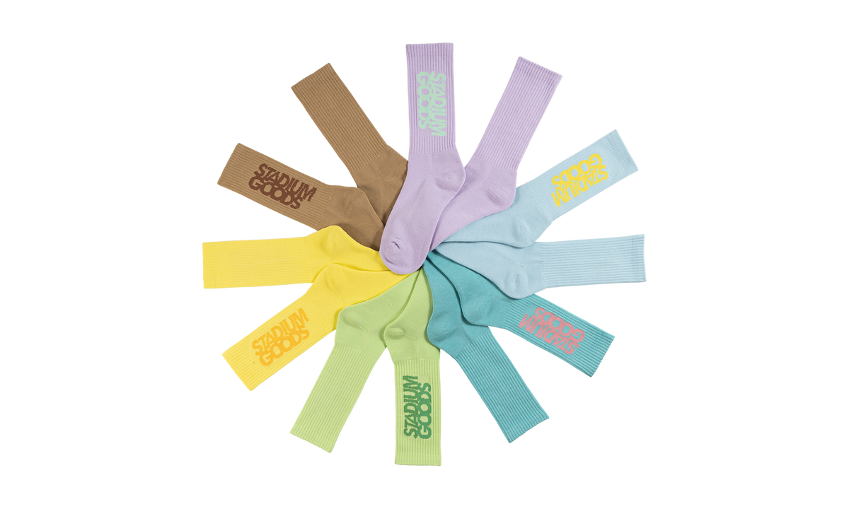 6-Sock Box "Pastels"