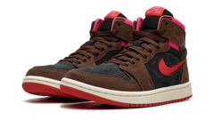 AIR JORDAN 1 ZOOM AIR CMFT WMNS "Cacao Wow/Picante Red/Black/Hyper Pink"