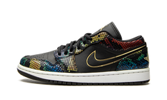 Air Jordan 1 Low WMNS "Multicolor Snakeskin" CW5580 001