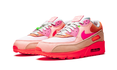 AIR MAX 90 PRM WMNS "Platinum Crimson/Bright Purple" CT3449 600