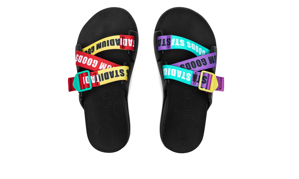 OMEN'S CHILLOS SLIDE WMNS "Stadium Goods x Chaco - Bits & Bobs" JCH199938