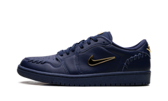 Jordan 1 Low WMNS "Method of Make Midnight Navy Metallic Gold" FN5032 400