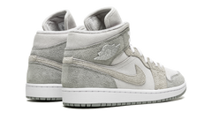 AIR JORDAN 1 MID SE WMNS "Grey Fleece" DO7139 002