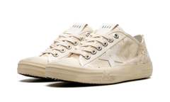 V-STAR 2 CANVAS UPPER LEATHER STAR "MILK WHITE"